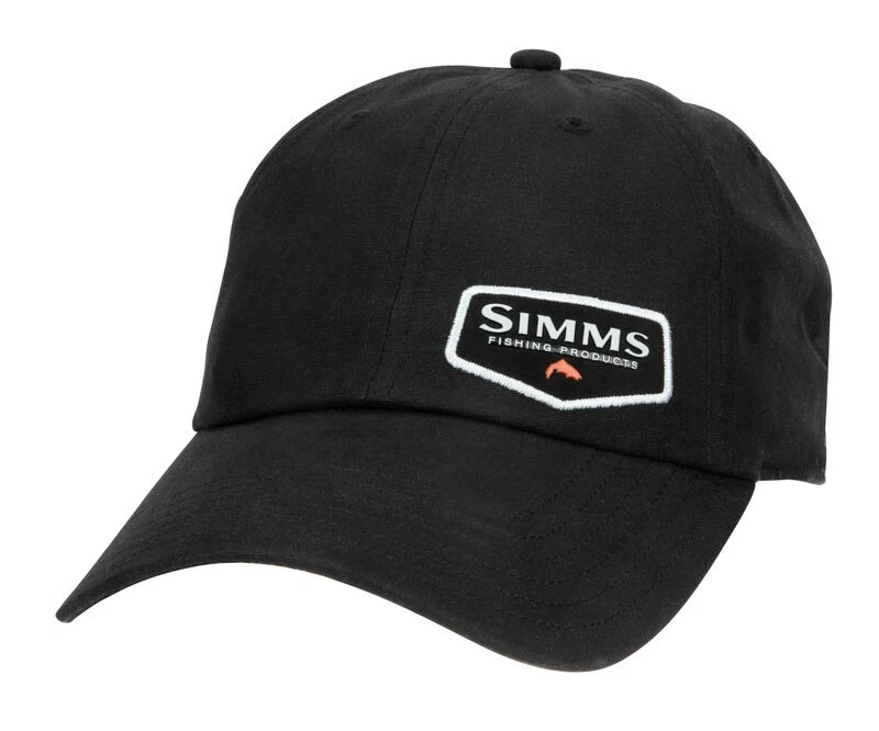 Fishing Cap Simms Oil Cloth Black 3 Fishing Cap Simms Oil Cloth Black