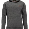 Fishing Hoody Simms Challenger Carbon Heather -Shooting Sales Shop fishing hoody simms challenger carbon heather