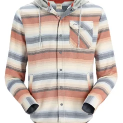 Fishing Hoody Simms Santee Flannel Multicolored Stripe