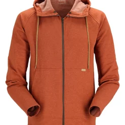 Fishing Hoody Simms Vermilion Full Zip Clay Heather