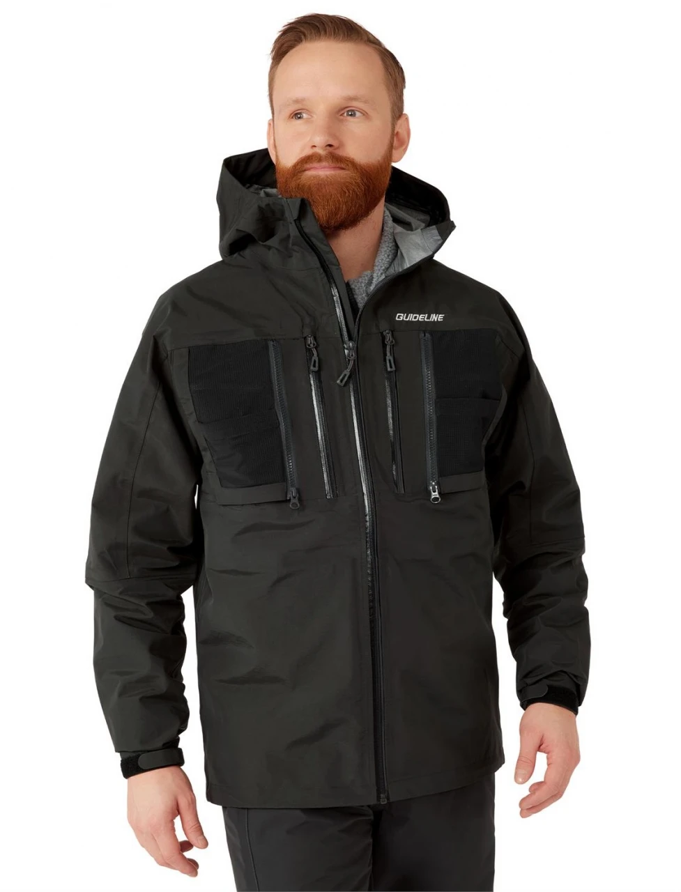 Fishing Jacket Guideline Laxa 2.0 Graphite 4 Fishing Jacket Guideline Laxa 2.0 Graphite - Image 2