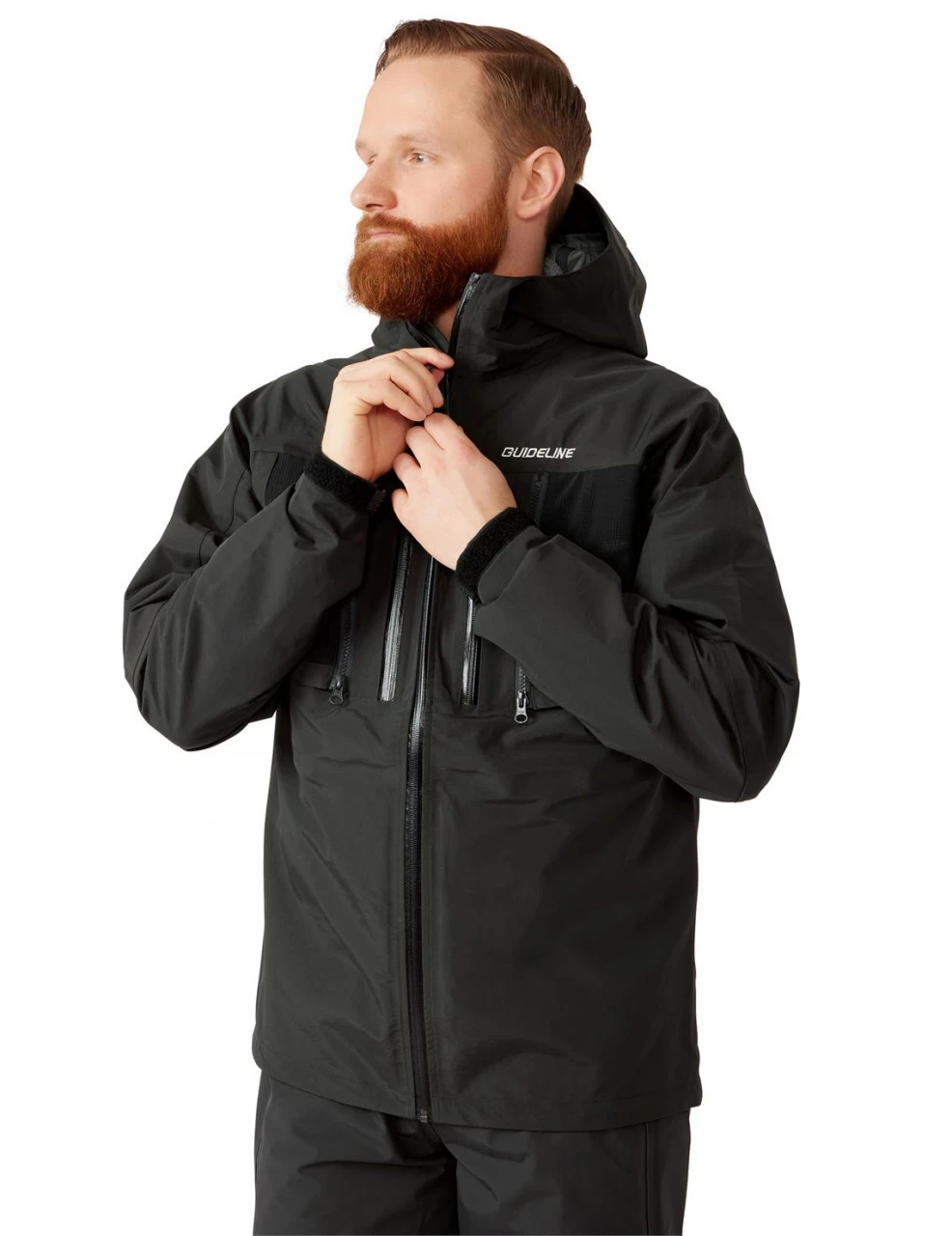Fishing Jacket Guideline Laxa 2.0 Graphite 5 Fishing Jacket Guideline Laxa 2.0 Graphite - Image 3