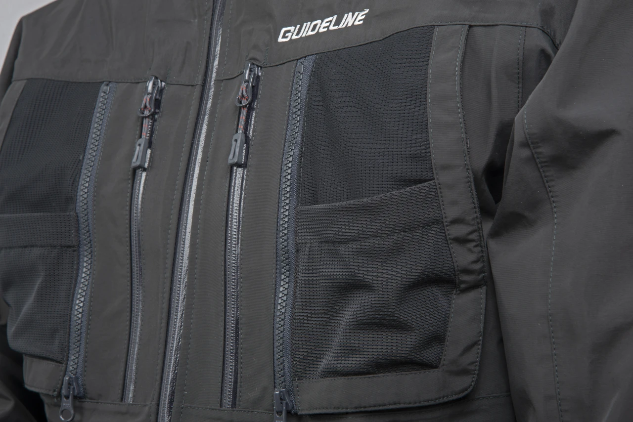 Fishing Jacket Guideline Laxa 2.0 Graphite 11 Fishing Jacket Guideline Laxa 2.0 Graphite - Image 9