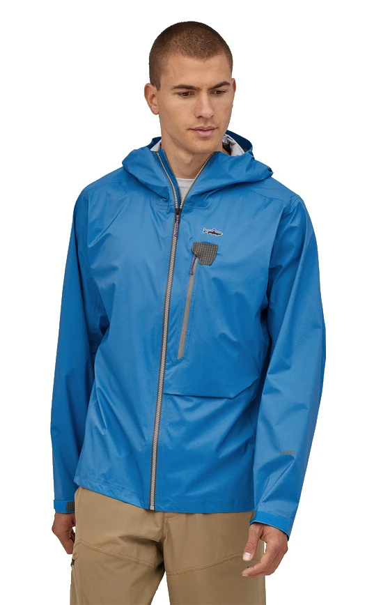 Fishing Jacket Patagonia Ultralight Packable Joya Blue 4 Fishing Jacket Patagonia Ultralight Packable Joya Blue - Image 2