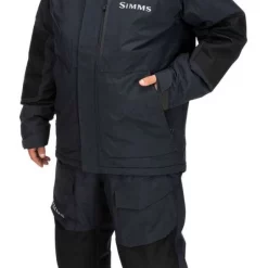 Fishing Jacket Simms Challenger Insulated Black -Shooting Sales Shop fishing jacket simms challenger insulated black s.5