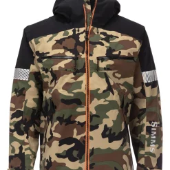 Fishing Jacket Simms CX Woodland Camo