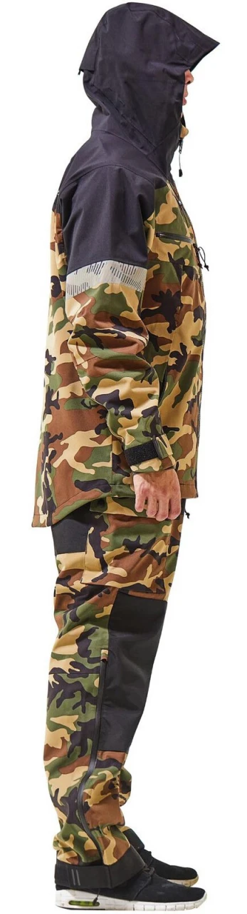 Fishing Jacket Simms CX Woodland Camo 5 Fishing Jacket Simms CX Woodland Camo - Image 3