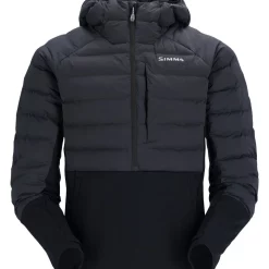 Fishing Jacket Simms ExStream Pull Over Hoody Black