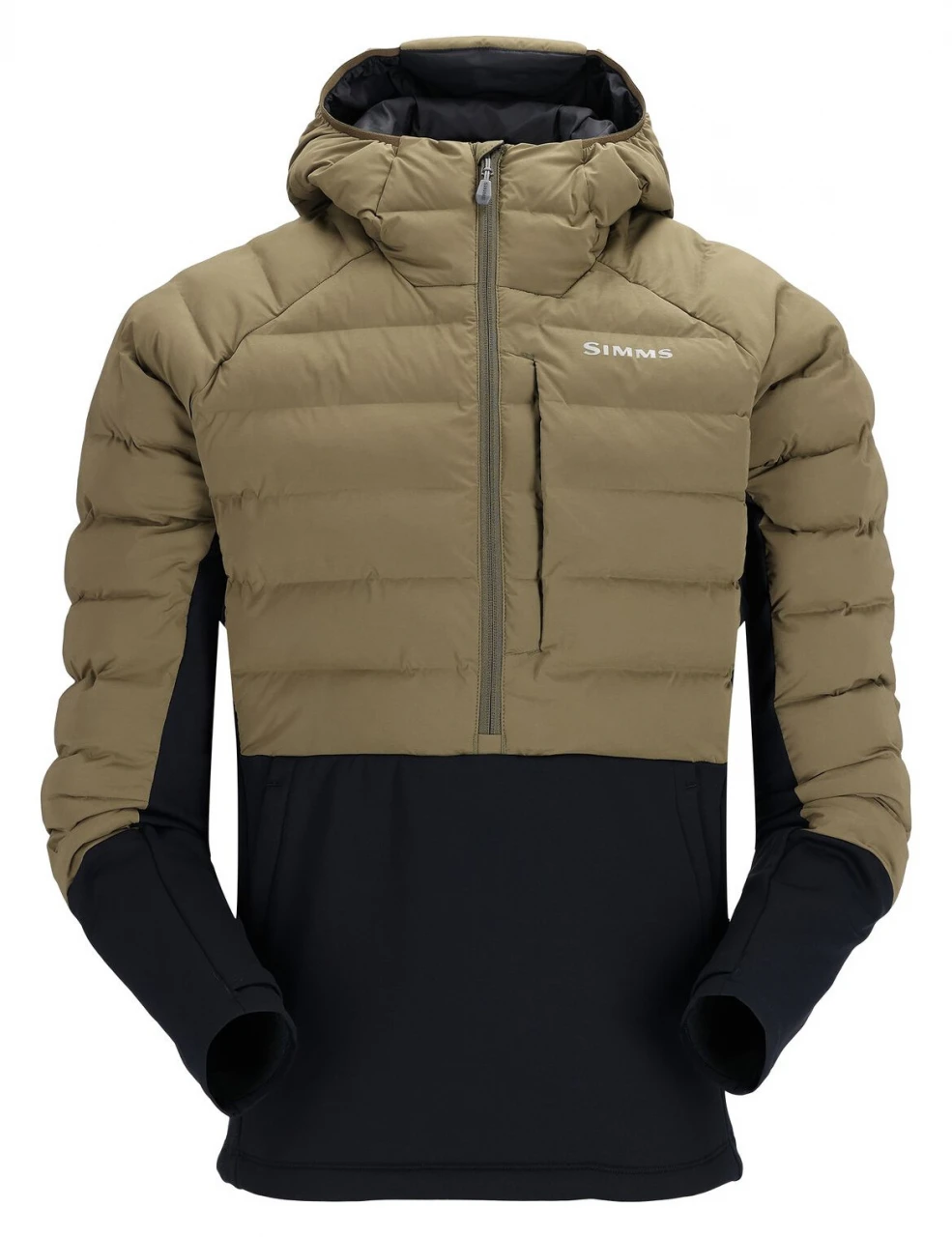 Fishing Jacket Simms ExStream Pull Over Hoody Dark Stone 3 Fishing Jacket Simms ExStream Pull Over Hoody Dark Stone