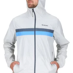 Fishing Jacket Simms Fastcast Windshell Sterling -Shooting Sales Shop fishing jacket simms fastcast windshell sterling.4