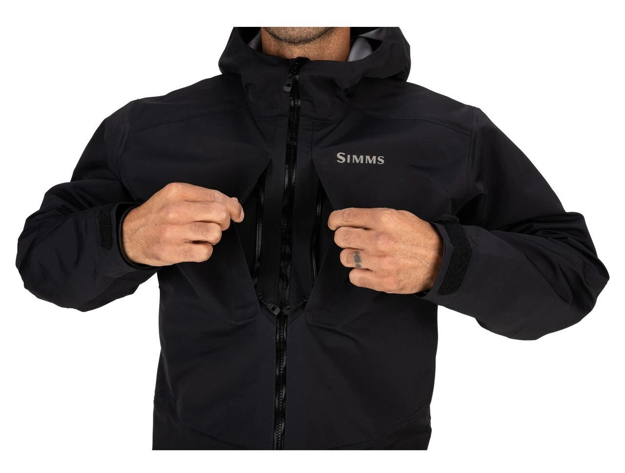 Fishing Jacket Simms Freestone Black 11 Fishing Jacket Simms Freestone Black - Image 9