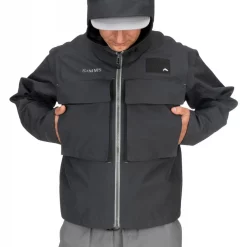 Fishing Jacket Simms Guide Classic Jacket Carbon 17 Fishing Jacket Simms Guide Classic Jacket Carbon -Shooting Sales Shop fishing jacket simms guide classic jacket carbon s.6