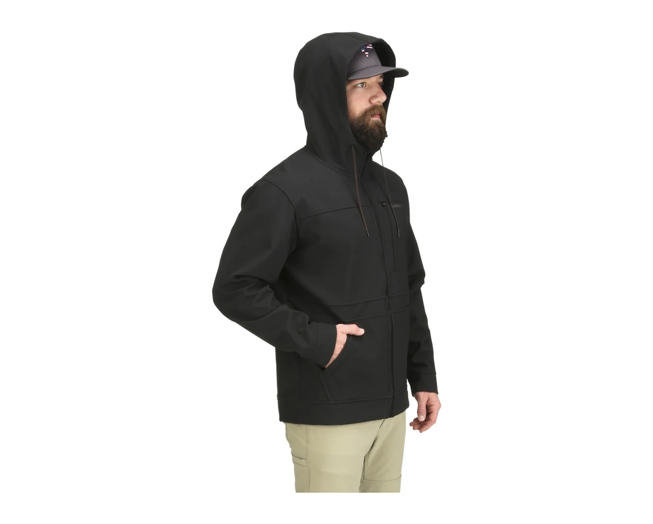 Fishing Jacket Simms Rogue Hoody Raven 8 Fishing Jacket Simms Rogue Hoody Raven - Image 6