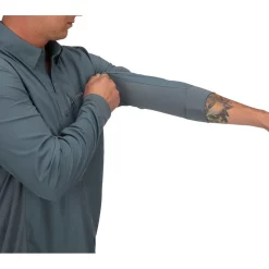 Fishing Shirt Simms Bugstopper Intruder BiComp Storm -Shooting Sales Shop fishing shirt simms bugstopper intruder bicomp storm.3