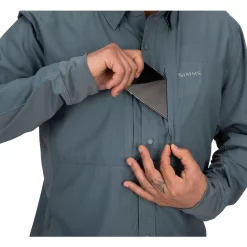 Fishing Shirt Simms Bugstopper Intruder BiComp Storm -Shooting Sales Shop fishing shirt simms bugstopper intruder bicomp storm.6