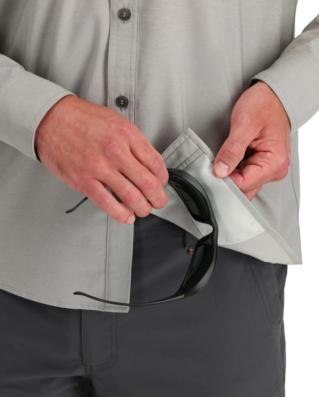 Fishing Shirt Simms Challenger Cinder 7 Fishing Shirt Simms Challenger Cinder - Image 5