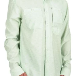 Fishing Shirt Simms Double Haul Light Green Texture Wave Print -Shooting Sales Shop fishing shirt simms double haul light green texture wave print.4