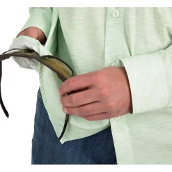 Fishing Shirt Simms Double Haul Light Green Texture Wave Print -Shooting Sales Shop fishing shirt simms double haul light green texture wave print.6