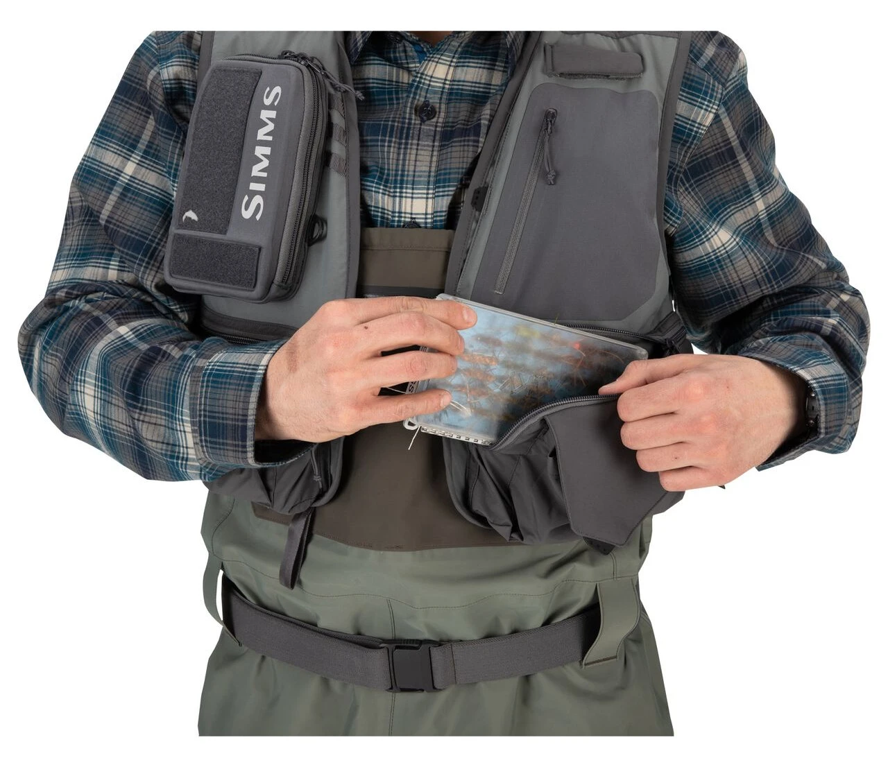 Fishing Vest Simms Freestone Pewter 6 Fishing Vest Simms Freestone Pewter - Image 4