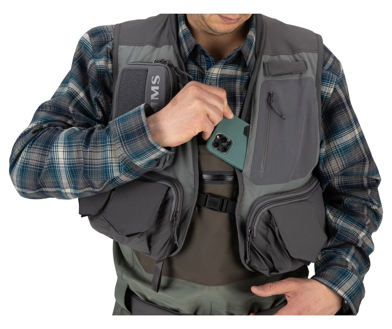 Fishing Vest Simms Freestone Pewter 9 Fishing Vest Simms Freestone Pewter - Image 7