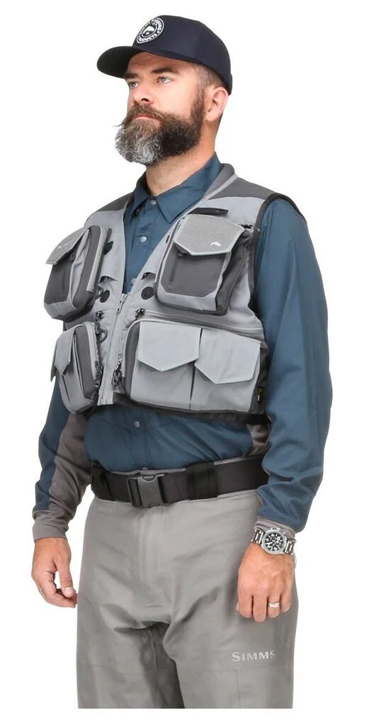 Fishing Vest Simms G3 Guide Steel 4 Fishing Vest Simms G3 Guide Steel - Image 2