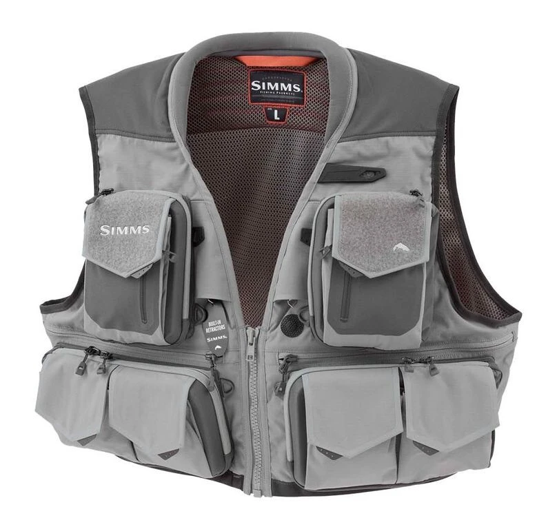 Fishing Vest Simms G3 Guide Steel 3 Fishing Vest Simms G3 Guide Steel