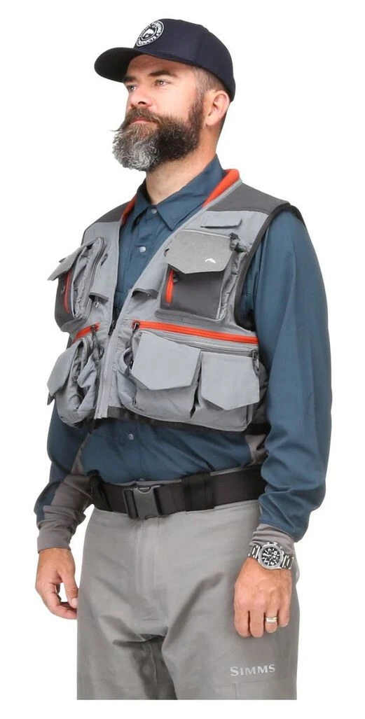 Fishing Vest Simms Guide Steel 4 Fishing Vest Simms Guide Steel - Image 2