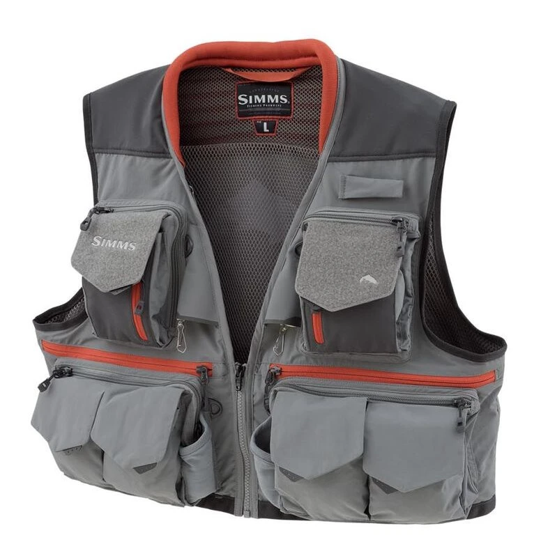 Fishing Vest Simms Guide Steel 3 Fishing Vest Simms Guide Steel