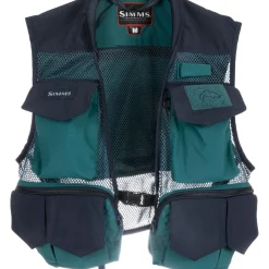 Fishing Vest Simms Tributary Deep Sea Green