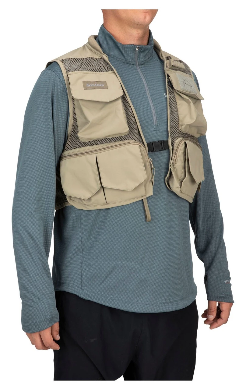 Fishing Vest Simms Tributary Tan 8 Fishing Vest Simms Tributary Tan - Image 6