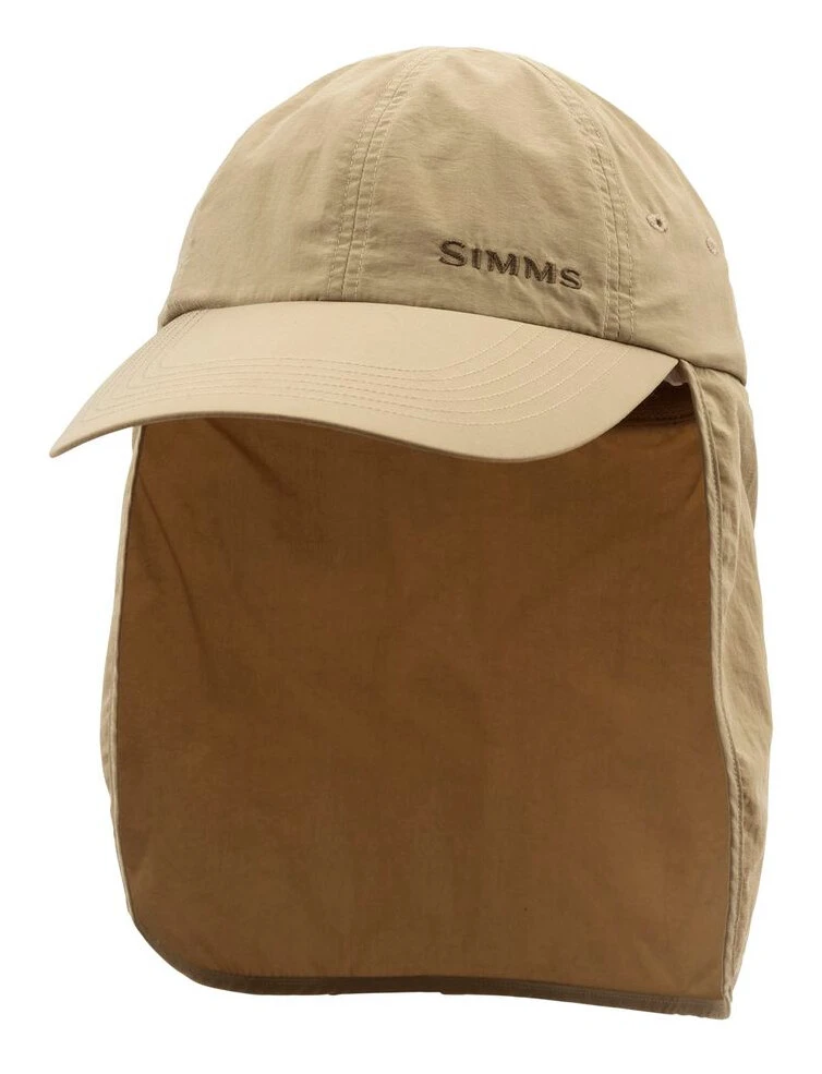Fly Fishing Cap Simms Bugstopper SunShield Cork 3 Fly Fishing Cap Simms Bugstopper SunShield Cork