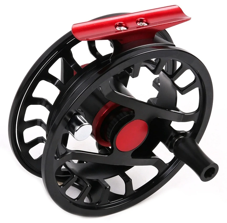 LEICHI Fly Fishing Fly Reel Leichi Superlight FMC Black & Red 7 LEICHI Fly Fishing Fly Reel Leichi Superlight FMC Black & Red - Image 5