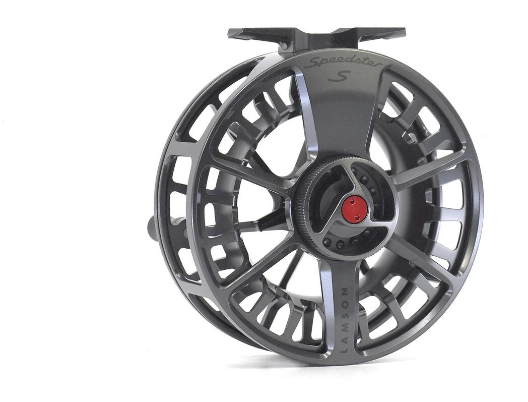 Waterworks-Lamson Fly Reel Waterworks Lamson Speedster HD Dark Smoke 4 Waterworks-Lamson Fly Reel Waterworks Lamson Speedster HD Dark Smoke - Image 2