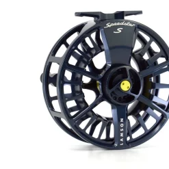 Waterworks-Lamson Fly Reel Waterworks Lamson Speedster HD Midnight -Shooting Sales Shop fly reel waterworks lamson speedster hd midnight 7.5