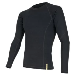 Functional LS Shirt Sensor Merino DF Black