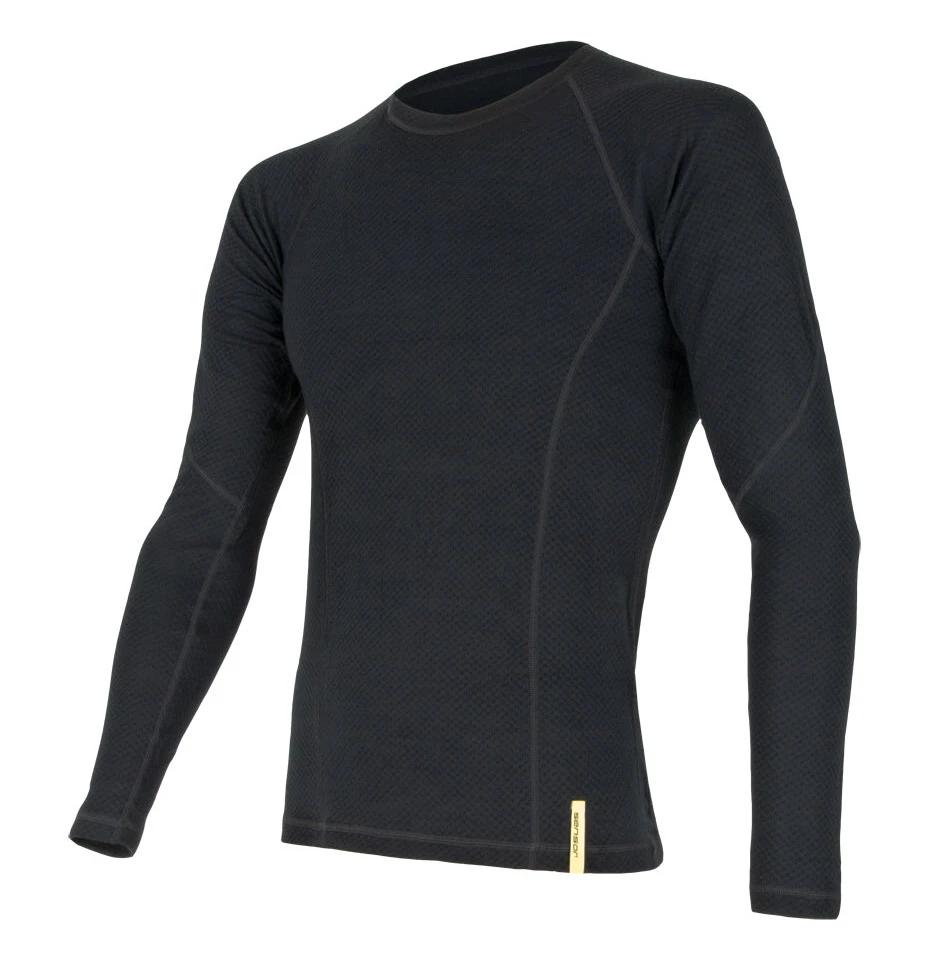 Functional LS Shirt Sensor Merino DF Black 3 Functional LS Shirt Sensor Merino DF Black