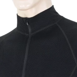 Functional LS Shirt Zipper Sensor Merino DF Black -Shooting Sales Shop functional ls shirt zipper sensor merino df black.4