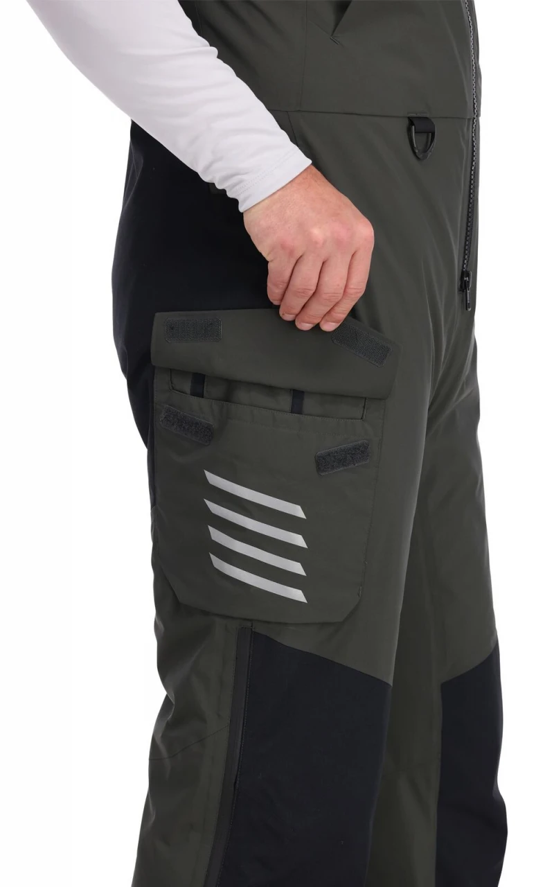 Guide Insulated Bib Simms Carbon 4 Guide Insulated Bib Simms Carbon - Image 2