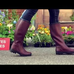 Le Chameau Ladies Giverny Jersey Lined Wellington Boots 19 Le Chameau Ladies Giverny Jersey Lined Wellington Boots -Shooting Sales Shop hqdefault 54 6