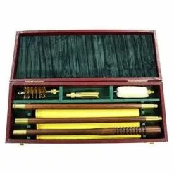 Parker Hale Classic Gun Cleaning Kit In A Burgundy Leatheret Box