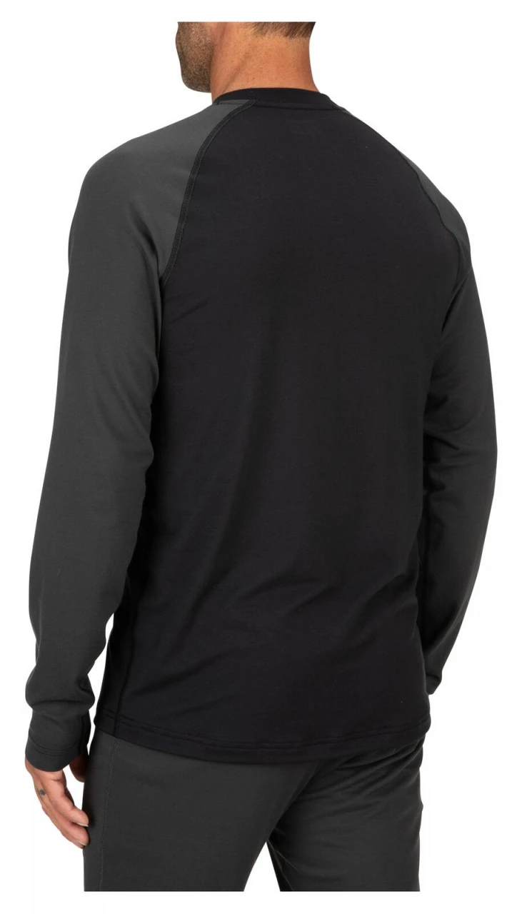 Lightweight Baselayer Top Simms Black 4 Lightweight Baselayer Top Simms Black - Image 2