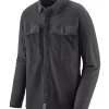 Long-Sleeved Shirt Patagonia Early Rise Snap Black -Shooting Sales Shop long sleeved shirt patagonia early rise snap black