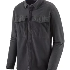Long-Sleeved Shirt Patagonia Early Rise Snap Black