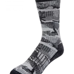 Merino Midweight Hiker Sock Simms Hex Flo Camo Carbon