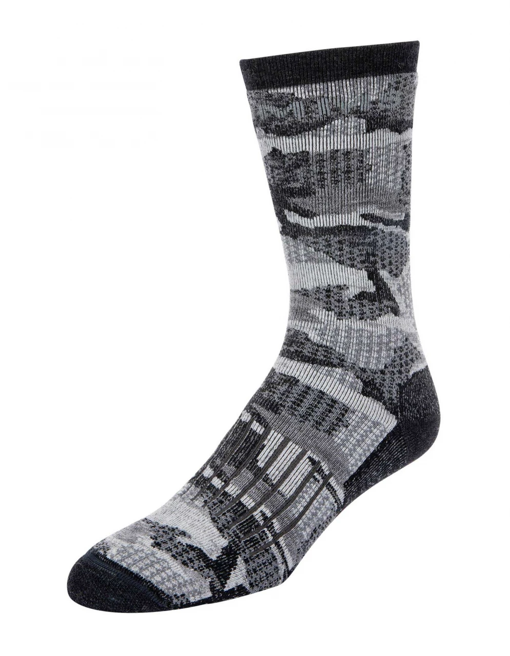 Merino Midweight Hiker Sock Simms Hex Flo Camo Carbon 3 Merino Midweight Hiker Sock Simms Hex Flo Camo Carbon