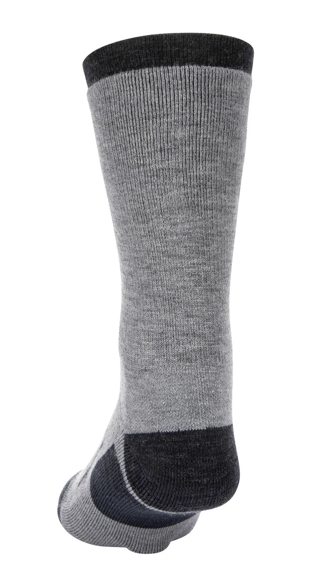Merino Midweight Hiker Sock Simms Steel Grey 4 Merino Midweight Hiker Sock Simms Steel Grey - Image 2