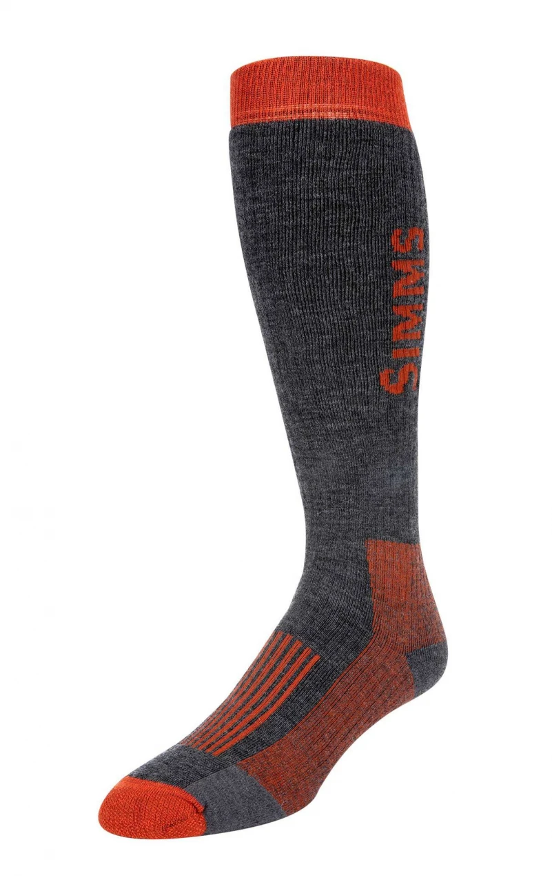 Merino Midweight OTC Sock Simms Carbon 3 Merino Midweight OTC Sock Simms Carbon