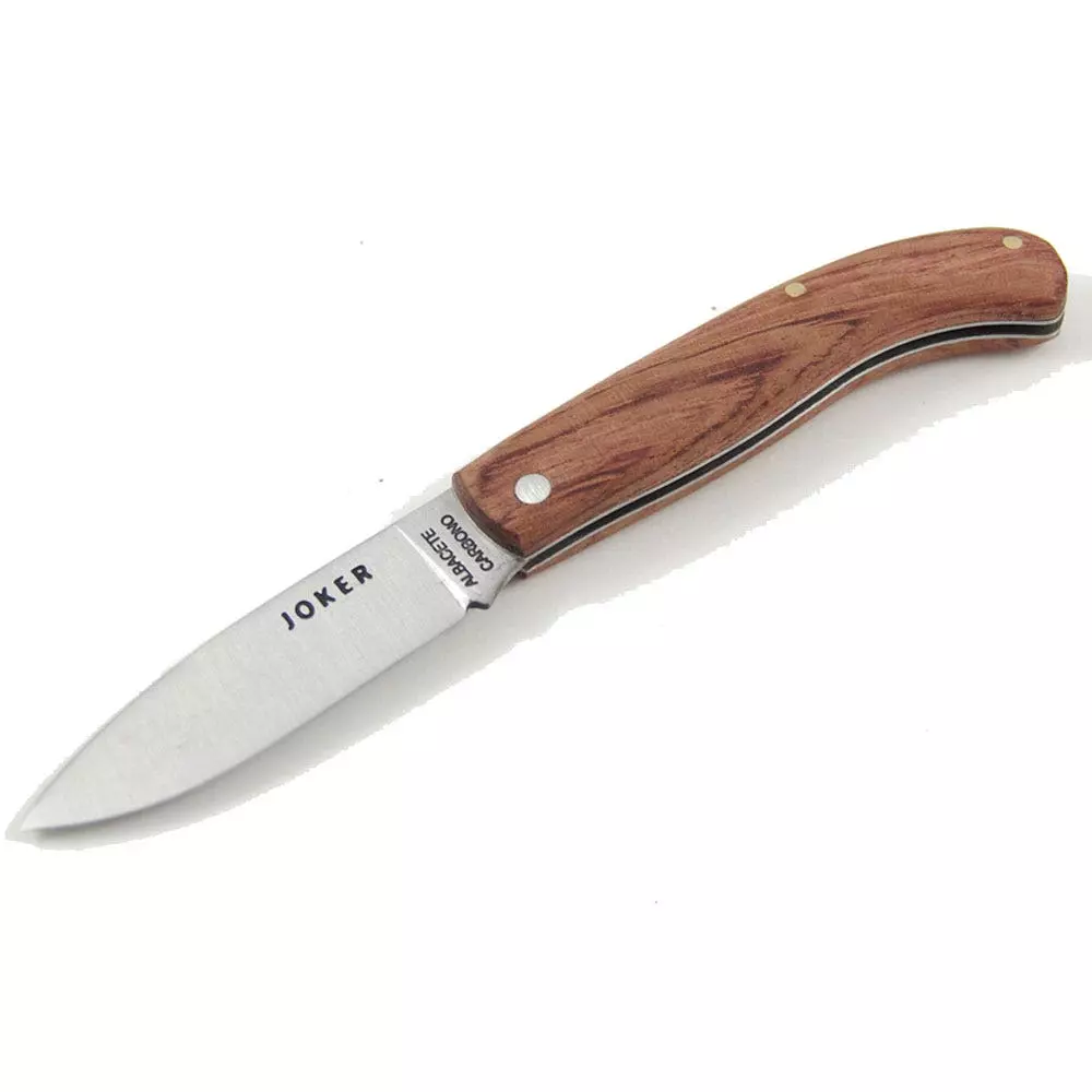 Casstrom Folding Non Locking 7cm Knife - Bubinga Handle 3 Casstrom Folding Non Locking 7cm Knife - Bubinga Handle