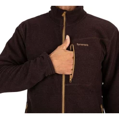 Rivershed Full Zip Simms Mahogany -Shooting Sales Shop rivershed full zip simms mahogany.2