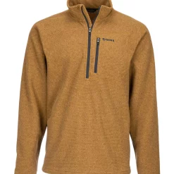 Rivershed Quarter Zip Simms Dark Bronze